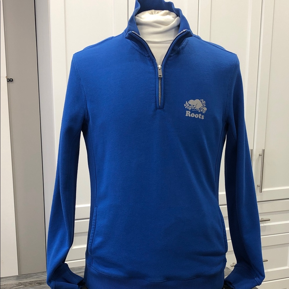 Roots Quarter-Zip Sweatshirt – Men’s Medium